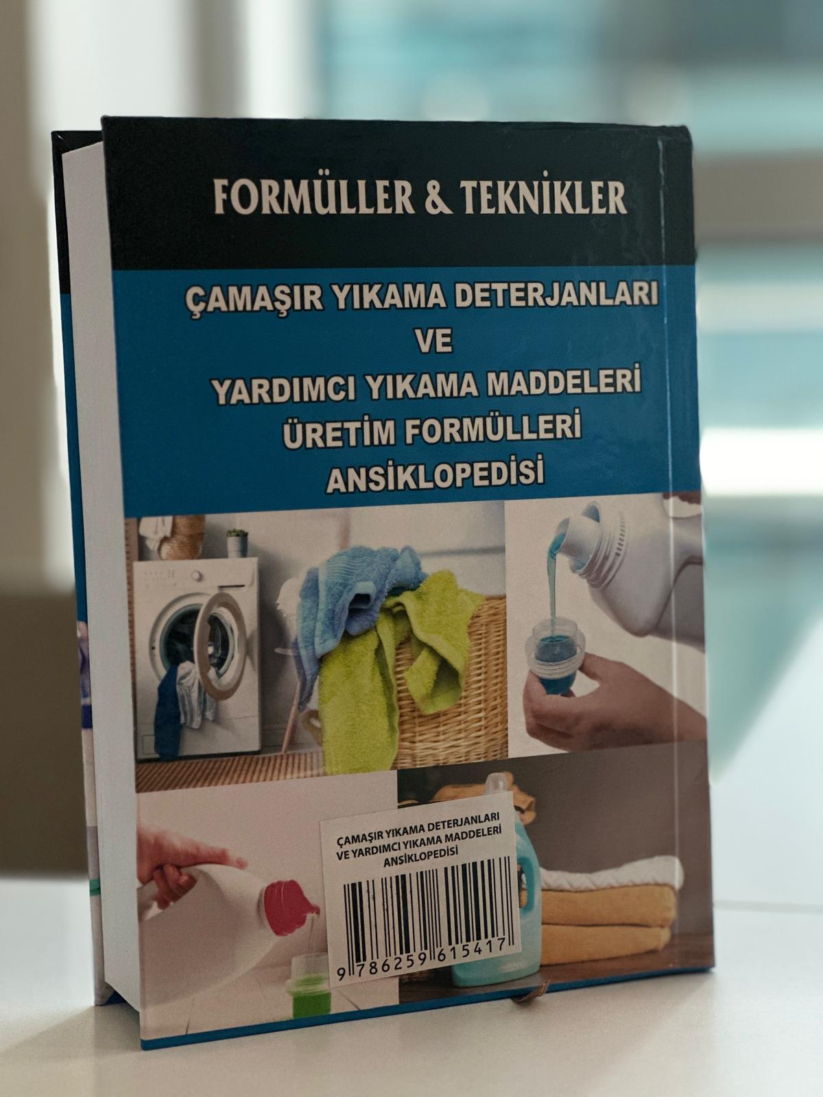 ÇAMAŞIR YIKAMA DETERJANLARI VE YARDIMCI YIKAMA MADDELERİ ÜRETİM FORMÜLLERİ ANSİKLOPEDİSİ - Görsel 3
